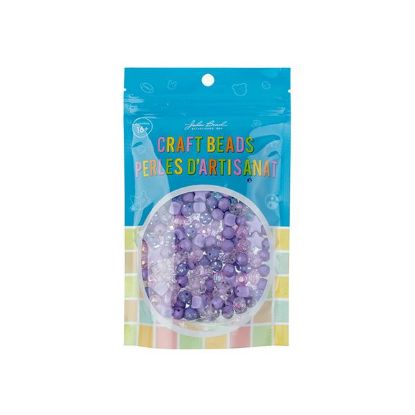 Picture of Craft Beads Star Mix, Purple