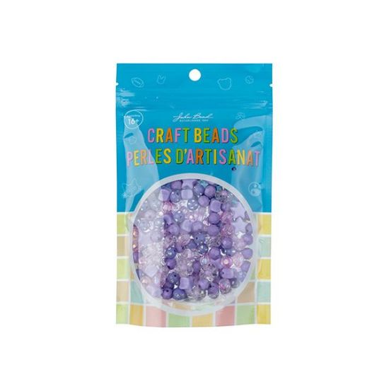 Picture of Craft Beads Star Mix, Purple