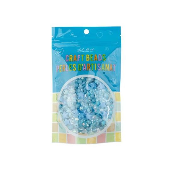 Picture of Craft Beads Star Mix, Blue