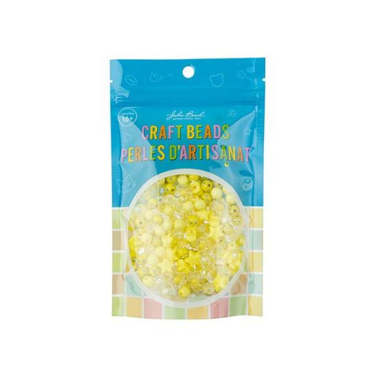 Picture of Craft Beads Star Mix, Yellow