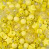 Picture of Craft Beads Star Mix, Yellow