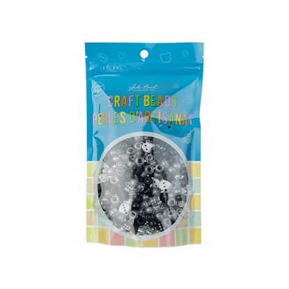 Picture of Craft Beads Pony Mix, Black and White