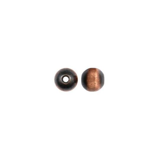 Picture of Copper Navajo Pearl Style by JCK, 8mm Seamless Bead, 10 per pkg