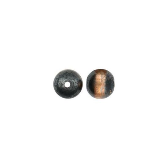 Picture of Copper Navajo Pearl Style by JCK, 16mm Seamless Bead, 10 per pkg
