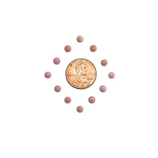 Picture of Round Conch Shell Cabochon 4mm