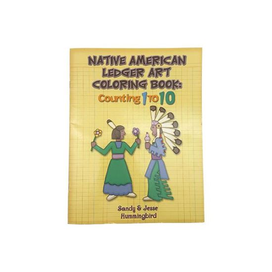 Picture of Native Ledger Art Coloring Book