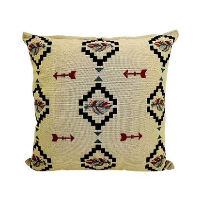 Picture of Pillow Native Feathers 18" x 18"