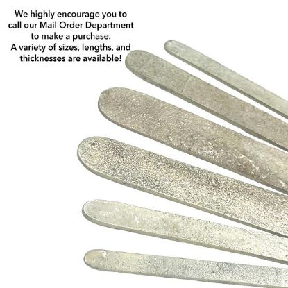Picture of Assorted Tufa Bast Blank, Sterling Silver