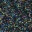 Picture of Cylin Black Aurora Borealis, Seed Bead, Size 11, Approximately 25 Grams