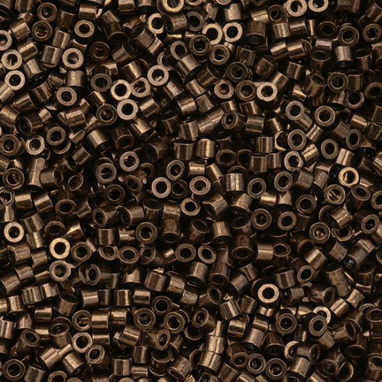 Picture of Cylin Bronze Metallic Seed Bead Size 11, Approximately 25 Grams