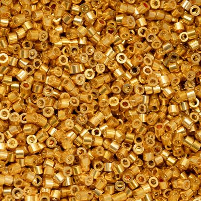 Picture of Cylin Gold Seed Bead Size 11, Approximately 25 Grams