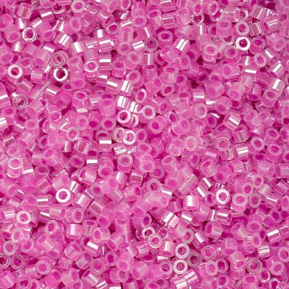 Picture of Cylin Ceylon Crystal Fuchsia Cylinder Seed Bead Size 11, Approximately 25 Grams