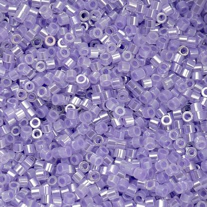 Picture of Cylin Ceylon Crystal Purple Cylinder Seed Bead Size 11, Approximately 25 Grams