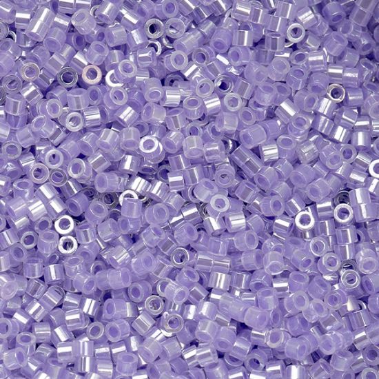 Picture of Cylin Ceylon Crystal Purple Cylinder Seed Bead Size 11, Approximately 25 Grams