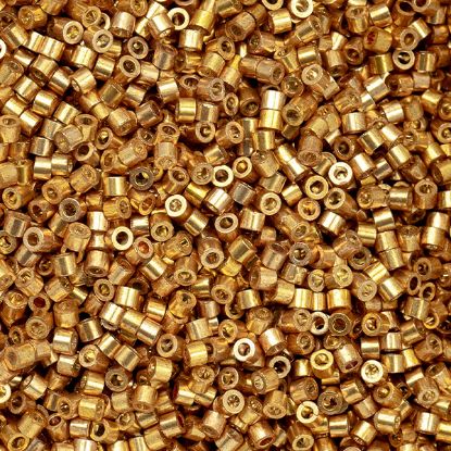Picture of Cylin Opaque Toasted Caramel Cylinder Seed Bead Size 11, Approximately 25 Grams
