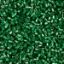 Picture of Cylin Emerald Silver Lined Cylinder Seed Bead Size 11, Approximately 25 Grams