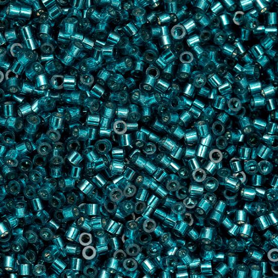 Picture of Cylin Blue Zircon Cylinder Seed Bead Size 11, Approximately 25 Grams
