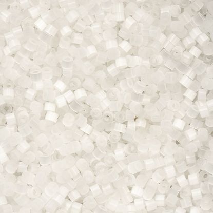 Picture of Cylin Crystal Silk Satin Cylinder Seed Bead Size 11, Approximately 25 Grams