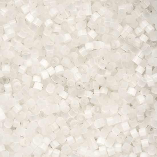 Picture of Cylin Crystal Silk Satin Cylinder Seed Bead Size 11, Approximately 25 Grams