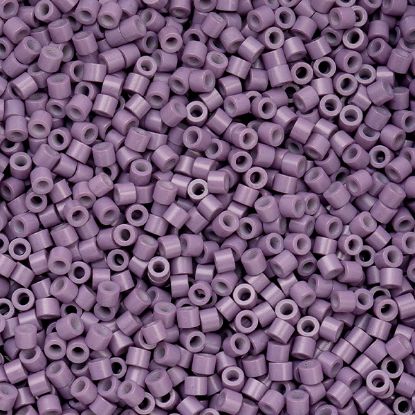 Picture of Cylin Opaque Lavender Cylinder Seed Bead Size 11, Approximately 25 Grams
