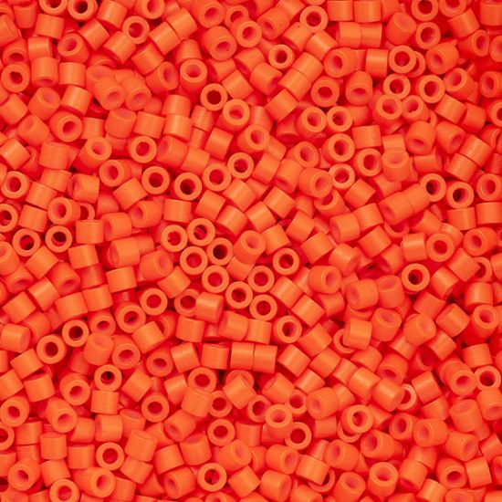 Picture of Cylin Opaque Orange Cylinder Seed Bead Size 11, Approximately 25 Grams