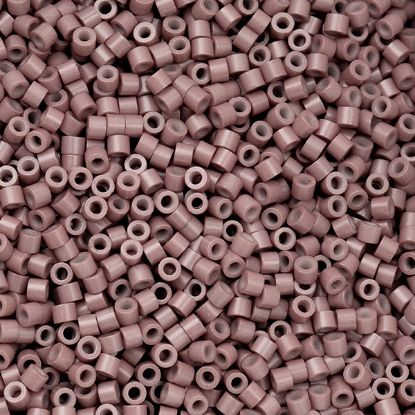 Picture of Cylin Opaque Mauve Cylinder Seed Bead Size 11, Approximately 25 Grams