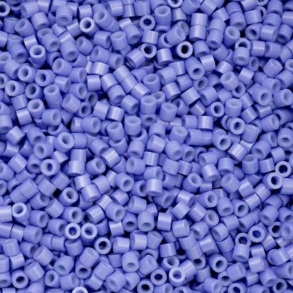 Picture of Cylin Opaque Cornflower Blue Cylinder Seed Bead Size 11, Approximately 25 Grams