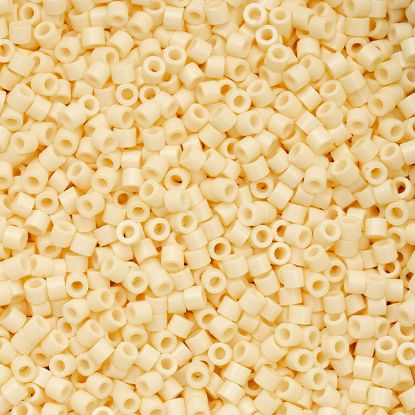 Picture of Cylin Dark Cream Cylinder Seed Bead Size 11, Approximately 25 Grams