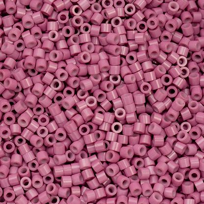 Picture of Cylin Opaque Vintage Rose Cylinder Seed Bead Size 11, Approximately 25 Grams