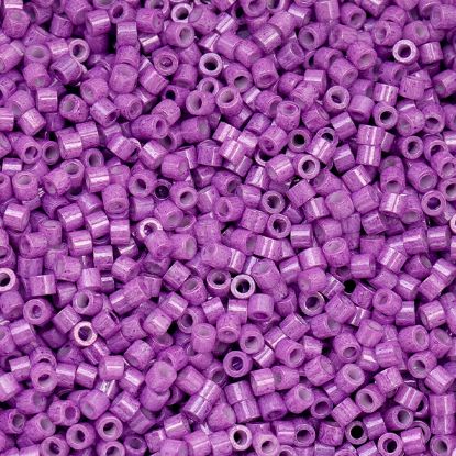 Picture of Cylin Opaque Violet Cylinder Seed Bead Size 11, Approximately 25 Grams