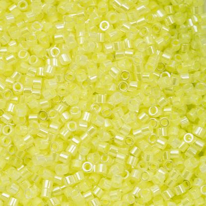 Picture of Cylin Neon Limeade Yellow Cylinder Seed Bead Size 11, Approximately 25 Grams