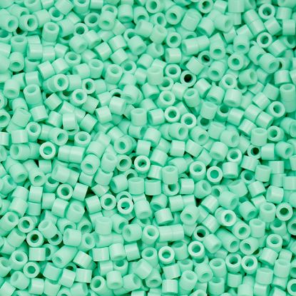 Picture of Cylin Opaque Seafoam Cylinder Seed Bead Size 11, Approximately 25 Grams