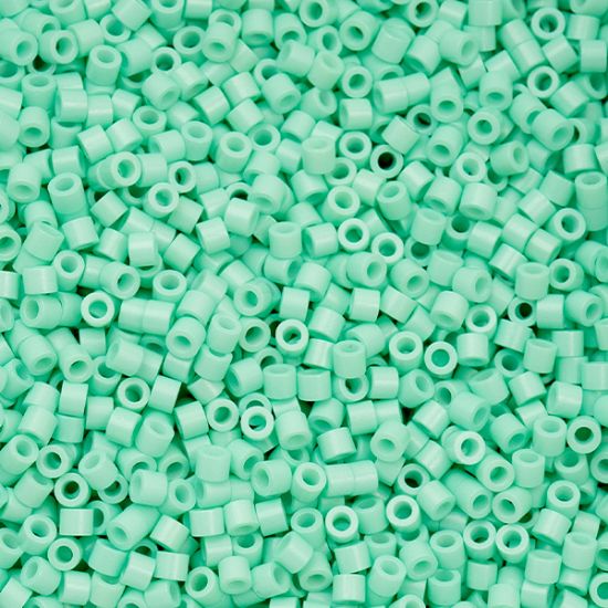 Picture of Cylin Opaque Seafoam Cylinder Seed Bead Size 11, Approximately 25 Grams