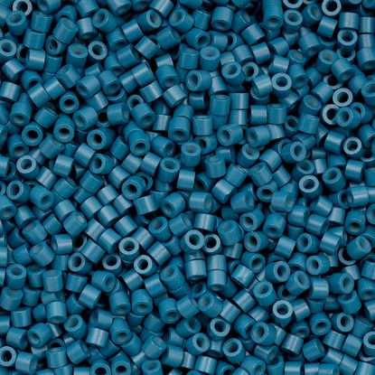 Picture of Cylin Opaque Denim Blue Cylinder Seed Bead Size 11, Approximately 25 Grams