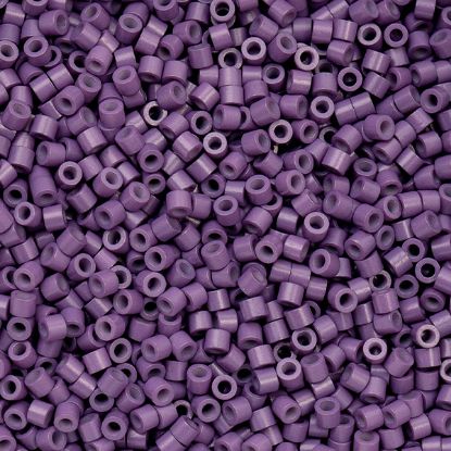 Picture of Cylin Opaque Dark Mauve Cylinder Seed Bead Size 11, Approximately 25 Grams