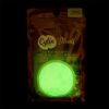 Picture of Cylin Glow in Dark Aurora Borealis, Light Green Seed Bead Size 11, Approximately 25 Grams