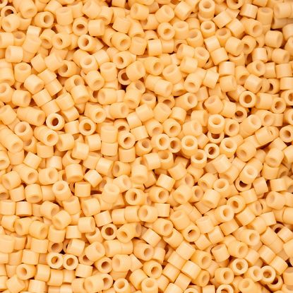 Picture of Cylin Opaque Toasted Almond Cylinder Seed Bead Size 11, Approximately 25 Grams