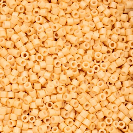 Picture of Cylin Opaque Toasted Almond Cylinder Seed Bead Size 11, Approximately 25 Grams