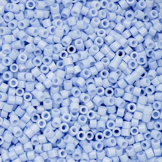 Picture of Cylin Opaque Bluebell Mist Cylinder Seed Bead Size 11, Approximately 25 Grams
