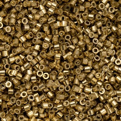 Picture of Cylin Opaque Old Gold Cylinder Seed Bead Size 11, Approximately 25 Grams