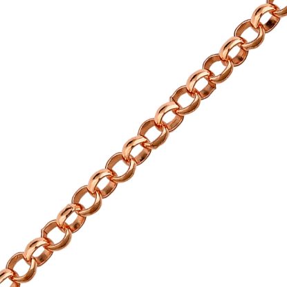 Picture of Copper Rolo Bulk Chain 5.9mm<br />4 Foot Length