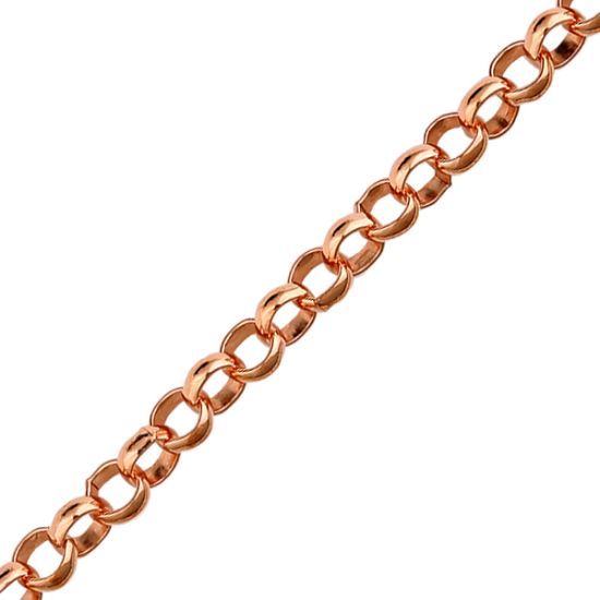 Picture of Copper Rolo Bulk Chain 5.9mm<br />4 Foot Length