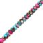 Picture of Cotton Candy Rondelle Bead 16", 8mm
