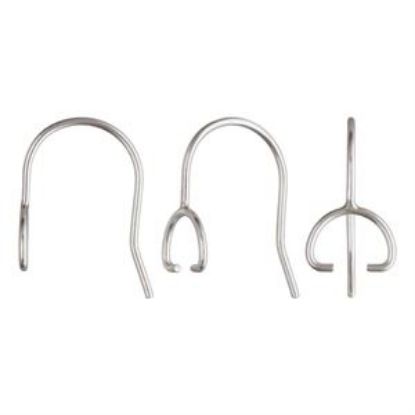 Picture of Sterling Silver Ear Wire .030", Fits 6-8mm Bead