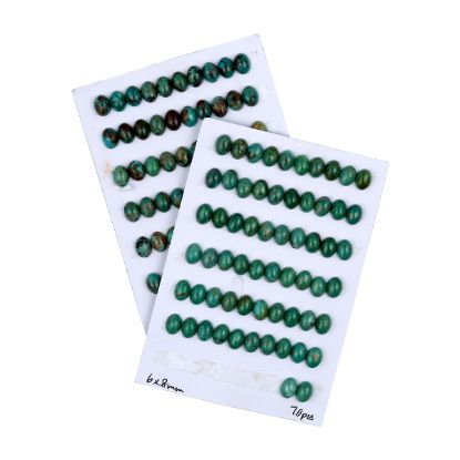 Picture of 6x8mm Oval ThunderCreek StabTurq