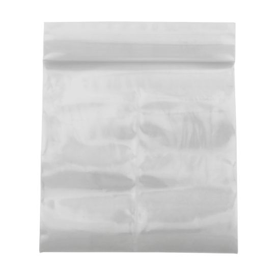 Picture of Clear Zip Top Bags, Split Compartment 4" x 4", 100 per Unit