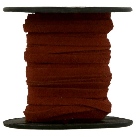 Picture of Rust Suede Lace 3mm<br />Sold per 20-yard spool