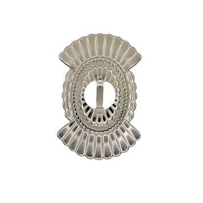 Picture of Nickel Plated Butterfly 42x64mm Concho, Double Hole, 10-Pieces 