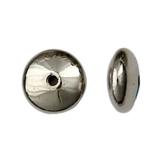 Picture of Silver Plated Rondelle 4x9mm