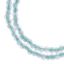 Picture of Crystal Lane Blue Rondelle, 2 Strand: 4mm - 7" Length